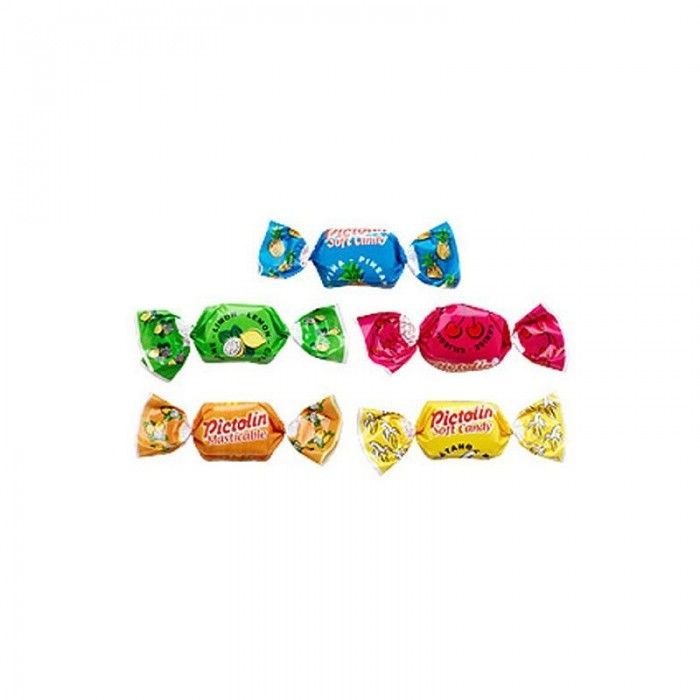 Caramelos a Granel Pictolin Masticables Frutas Surtidas