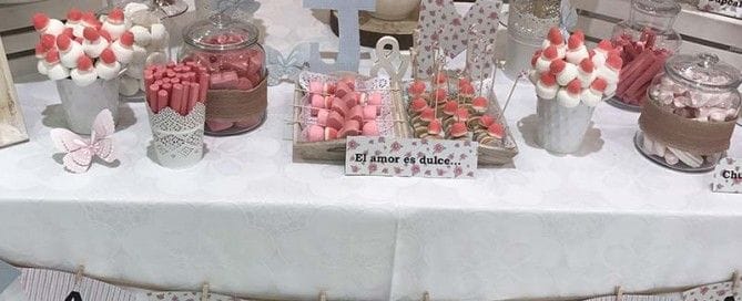Mesas de chuches