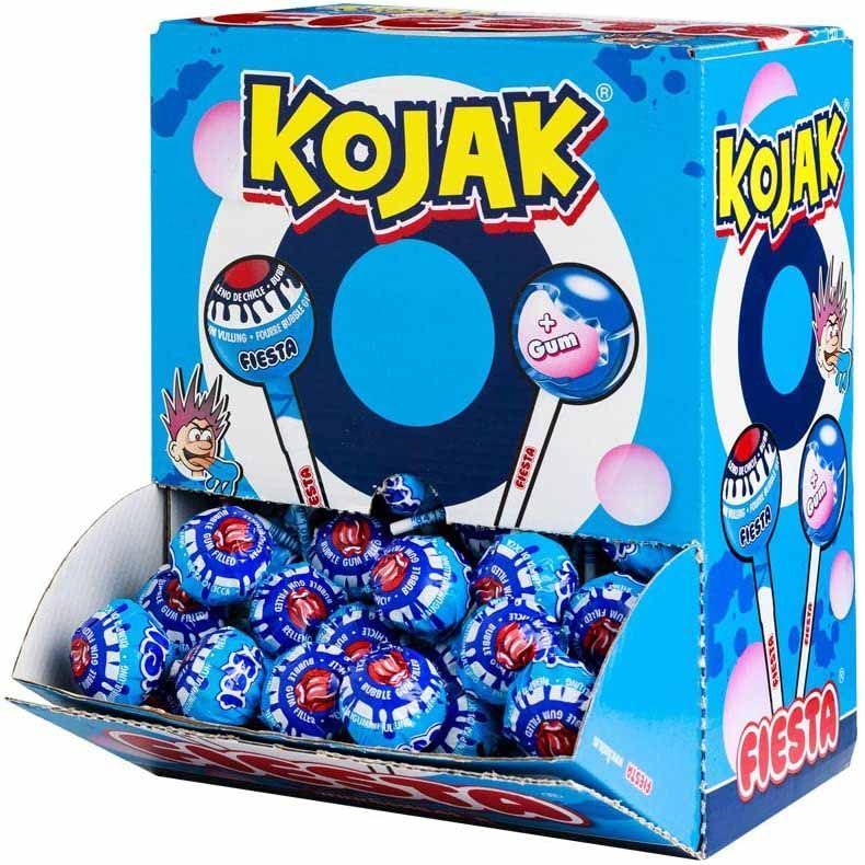 Kojak Fiesta Sandia Chupa Chicle 100 Unidades