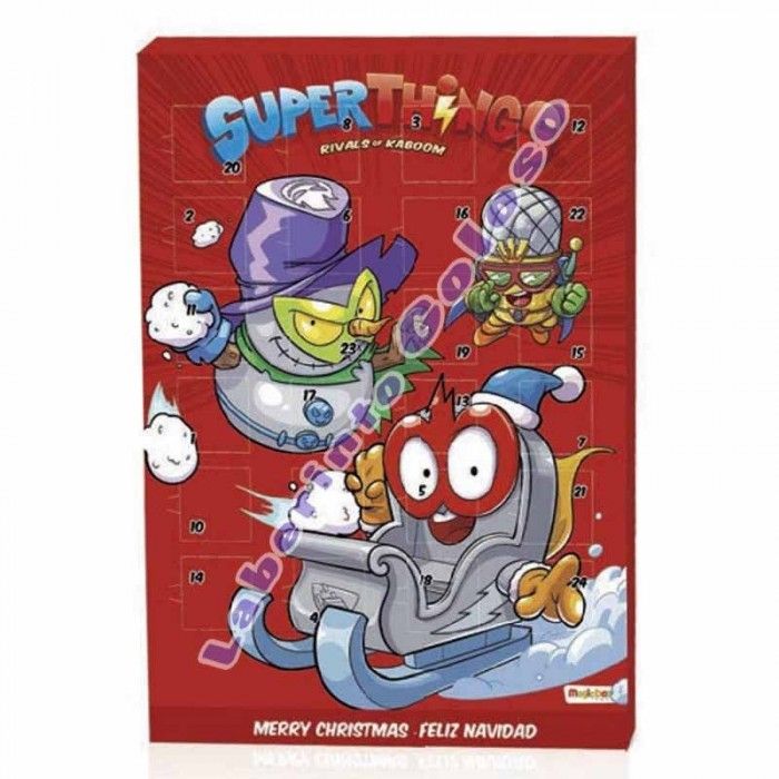 Calendario de Adviento Superthings.