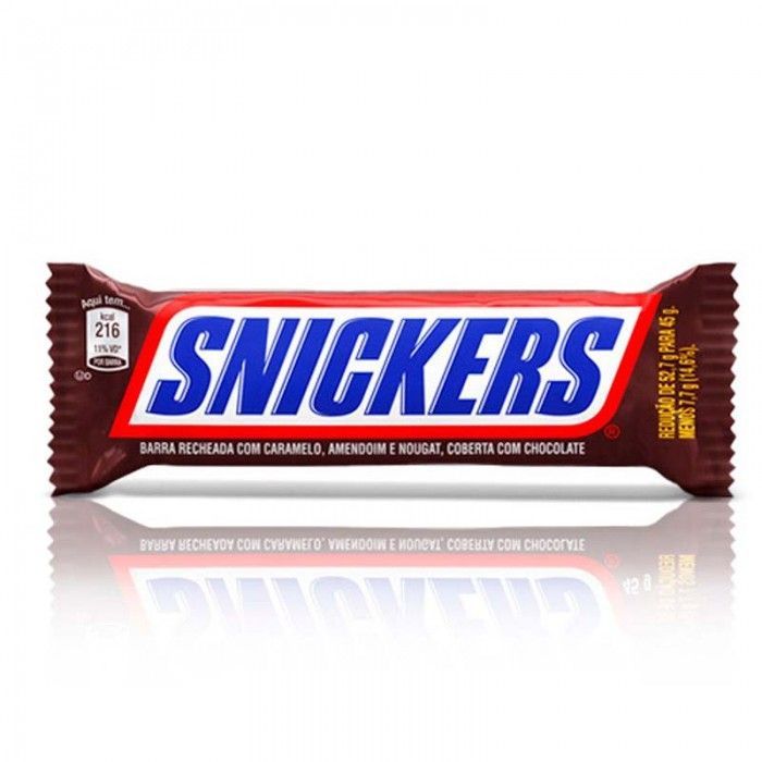 Barrita de Chocolate Snickers 50g