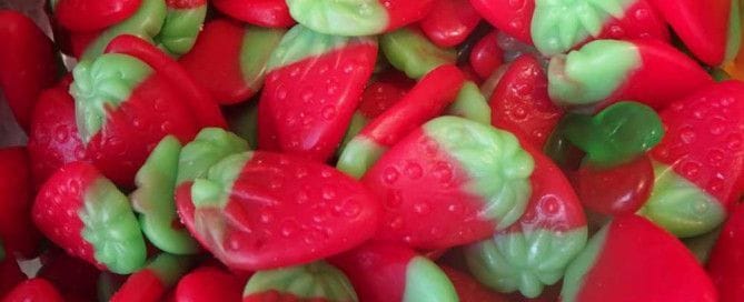 Fresas de gominola