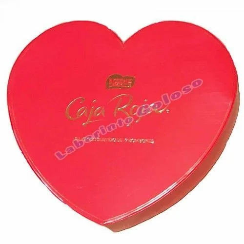 Caja Roja Corazón Nestlé
