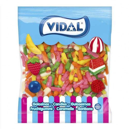 Mini Dedos Surtidos Brillo Vidal 1 Kg