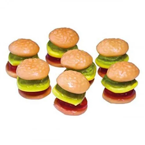 Mini Hamburguesas de Gominolas Trolli 90 Uds